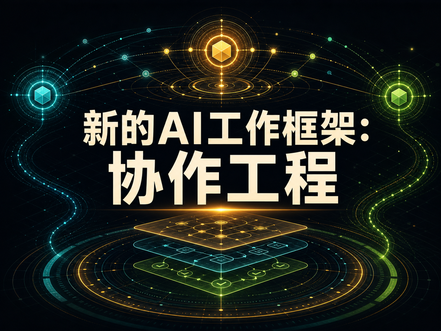 个人独创概念，新的AI工作框架：协作工程